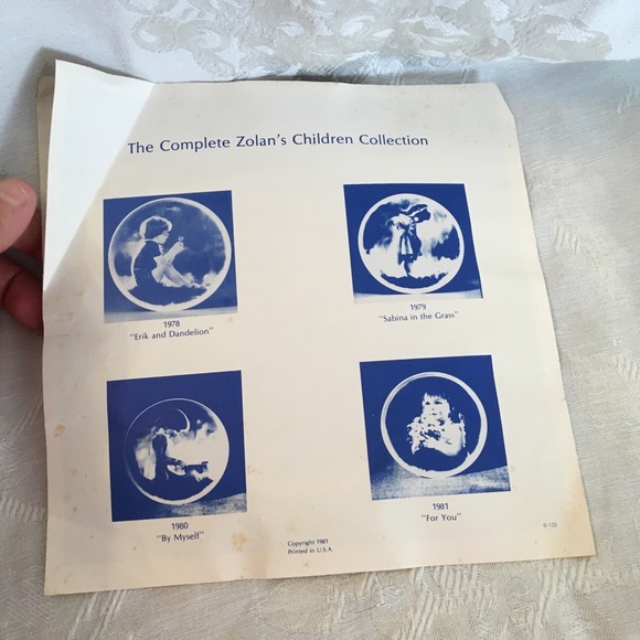 FOR YOU decorative plate-Knowles - Picture 8 of 8